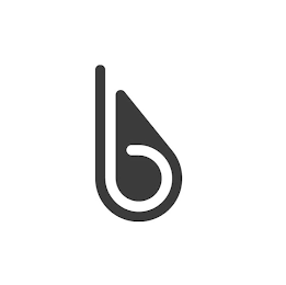 B logo