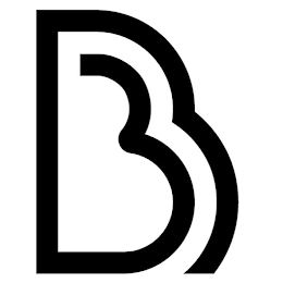 B logo