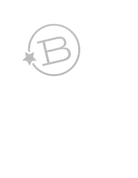 B logo