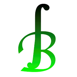 B logo