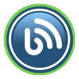 B logo