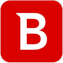 B logo