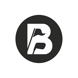 B logo