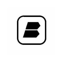 B logo