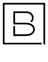 B logo