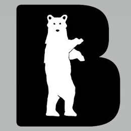 B logo