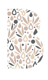 B logo