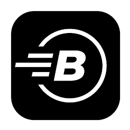 B logo