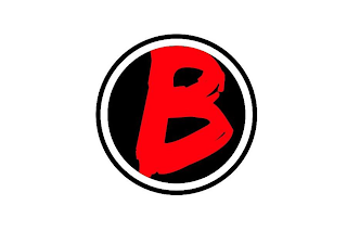 B logo