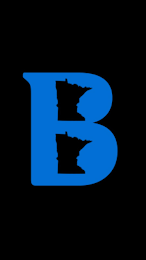 B logo