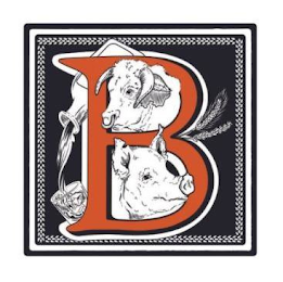 B logo