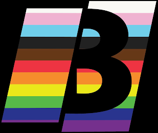B logo