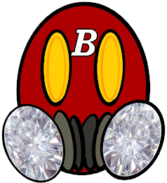 B logo