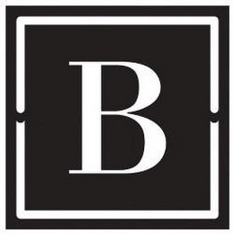 B logo