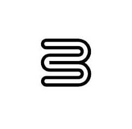 B logo
