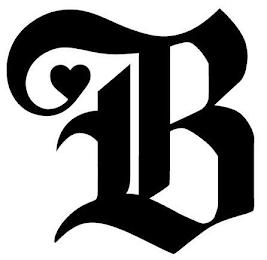 B logo