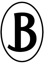 B logo