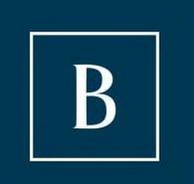 B logo
