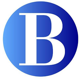 B logo
