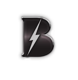B logo