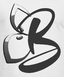 B logo