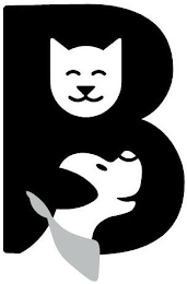 B logo