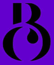 B logo