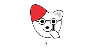 B logo