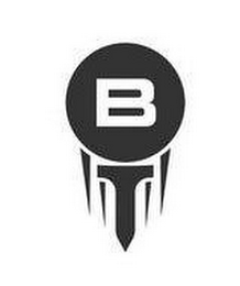 B logo