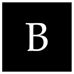 B logo