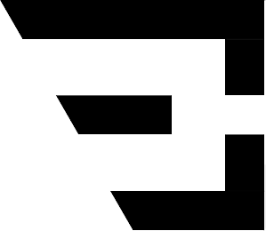 B logo