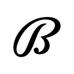 B logo