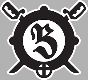 B logo