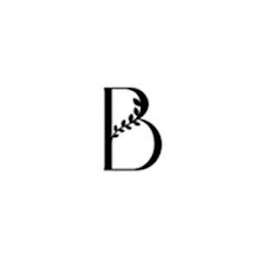 B logo