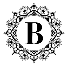 B logo