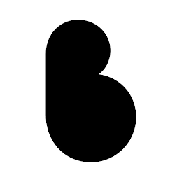 B logo