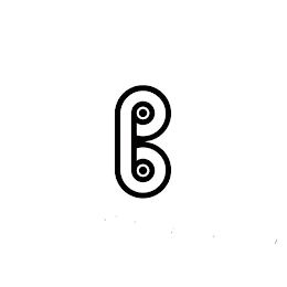 B logo