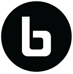B logo