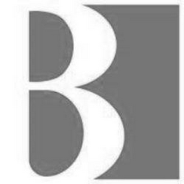 B logo