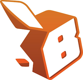 B logo