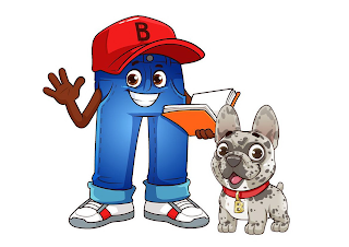 B logo
