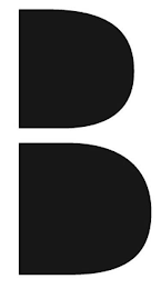 B logo