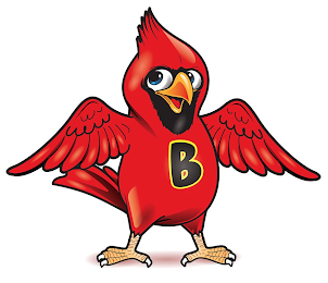B logo