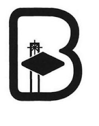 B logo