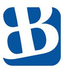 B logo