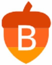 B logo