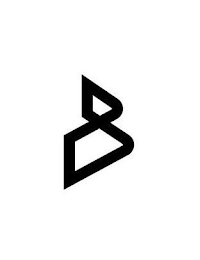 B logo