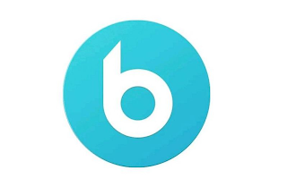 B logo
