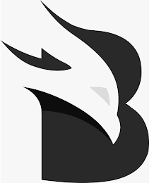 B logo