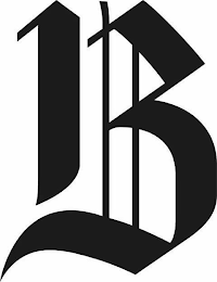 B logo